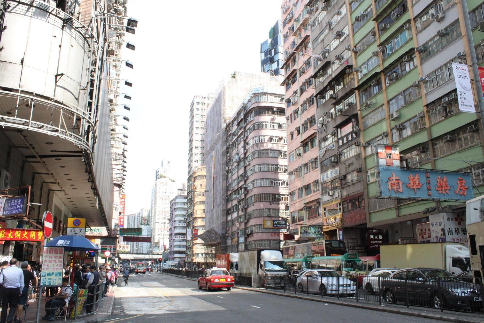 Ah Shan Hostel Hongkong Buitenkant foto